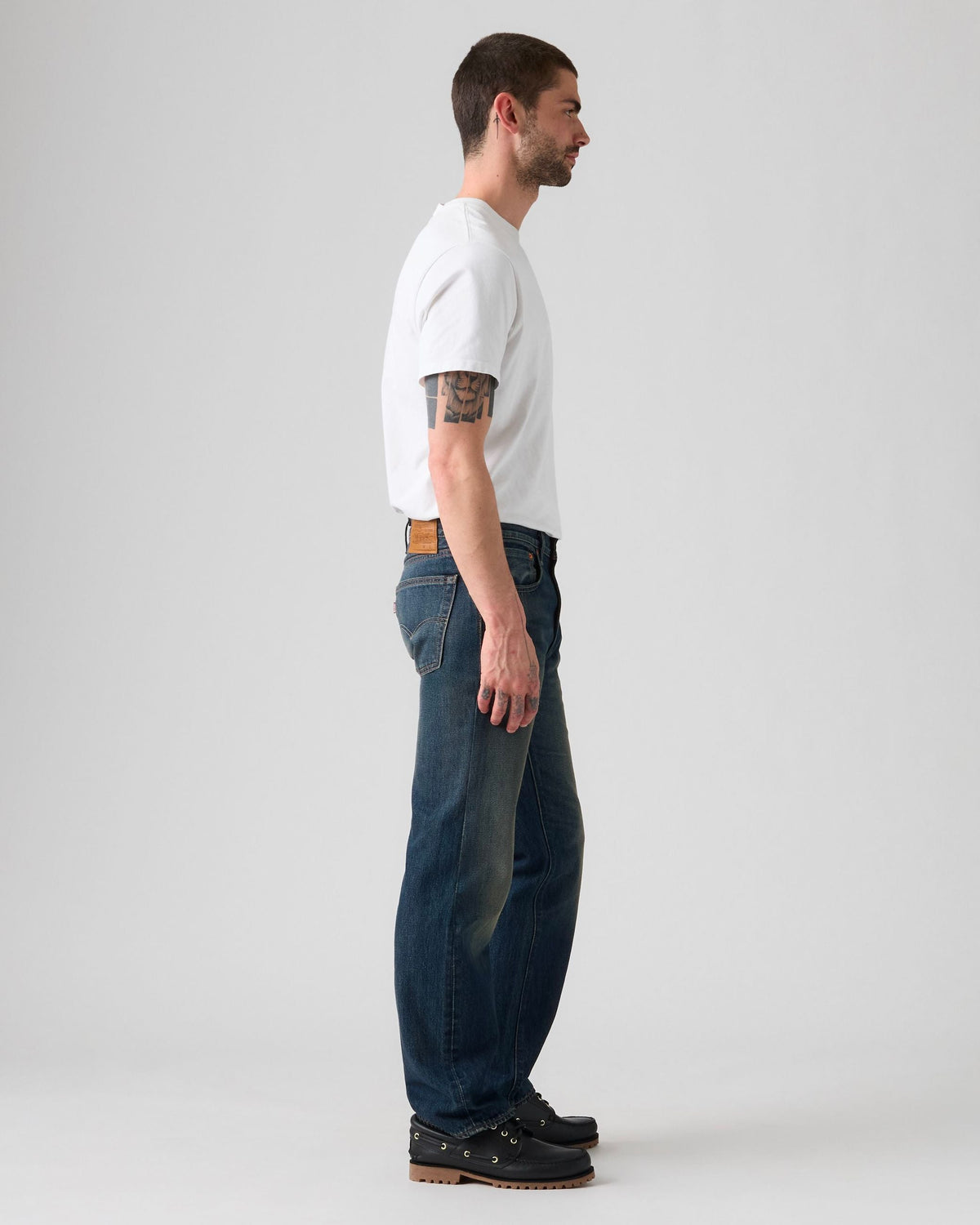 Jeans 555 Relaxed Straight Dark Indigo