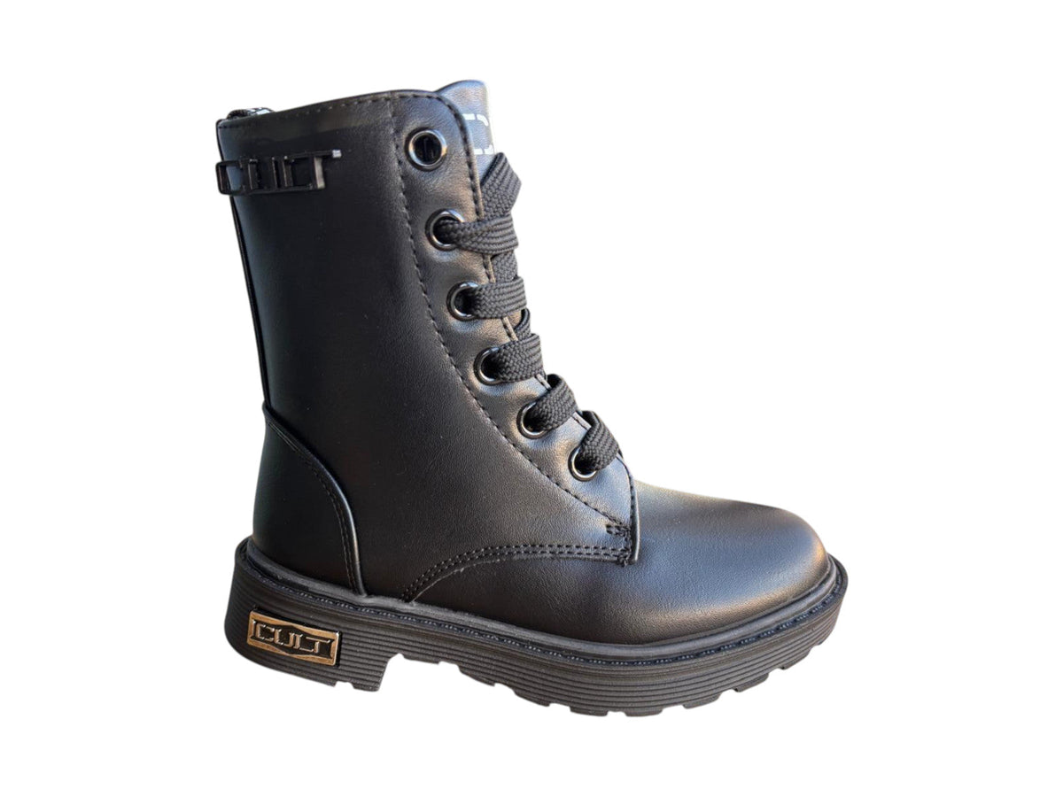 Cult stivale bimbo con cerniera laterale T-710 25-30 nero