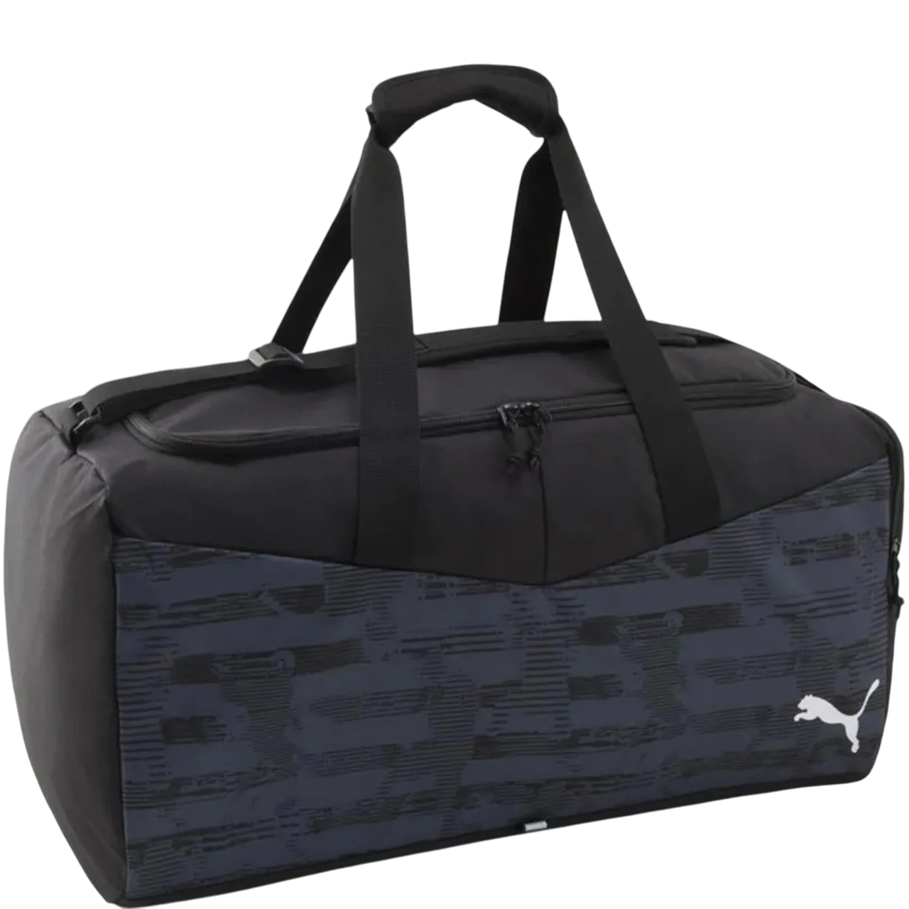 Puma individualRISE Sports Bag 090577-01 Black-Asphalt Size S