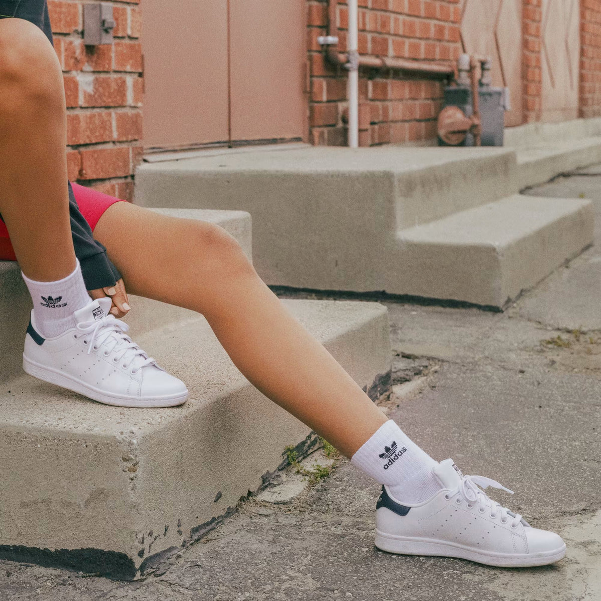Scarpe Stan Smith Footwear White/Core White/Green