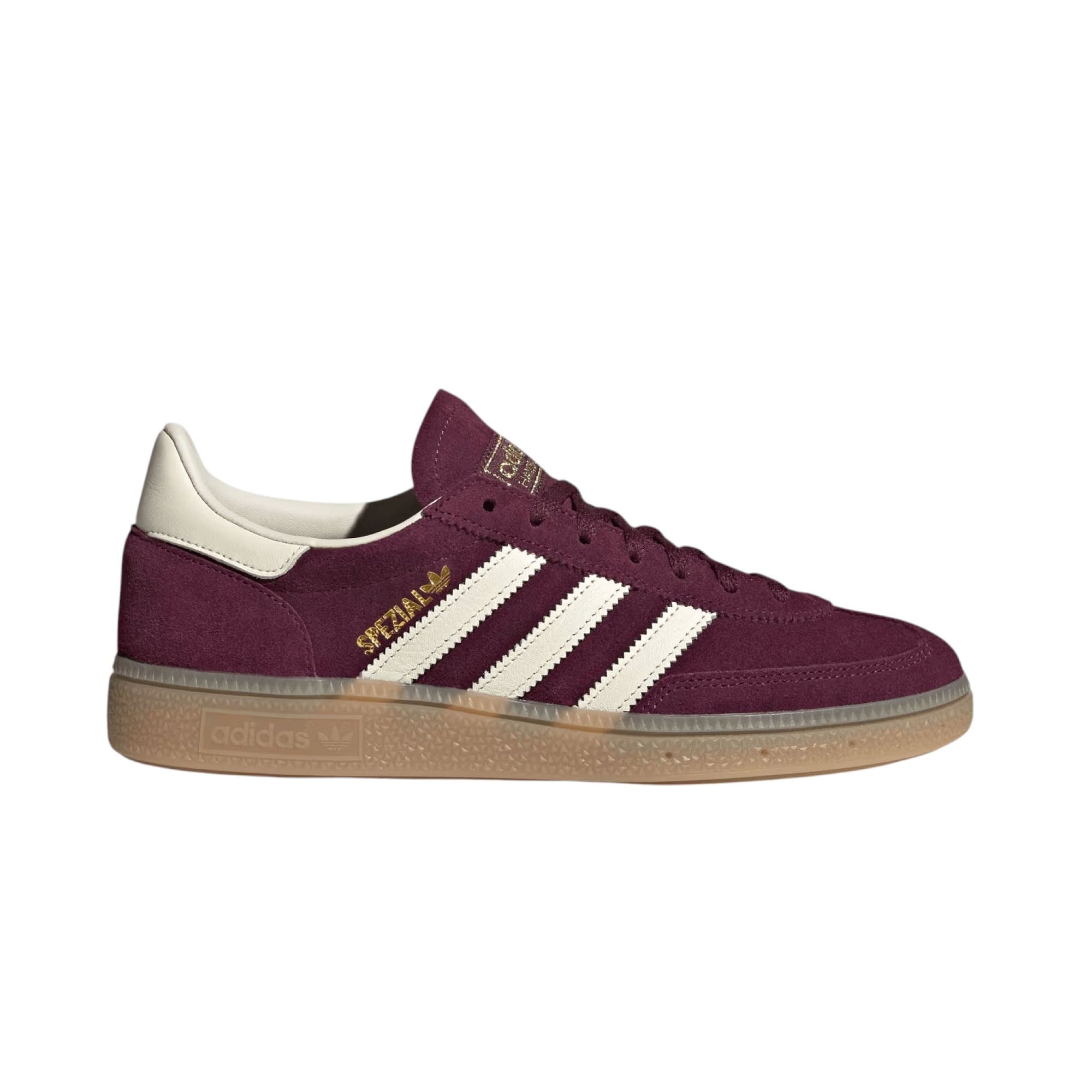 Adidas Sneakers Donna Handball Spezial JP8726 Maroon Cream White Gold Metallic