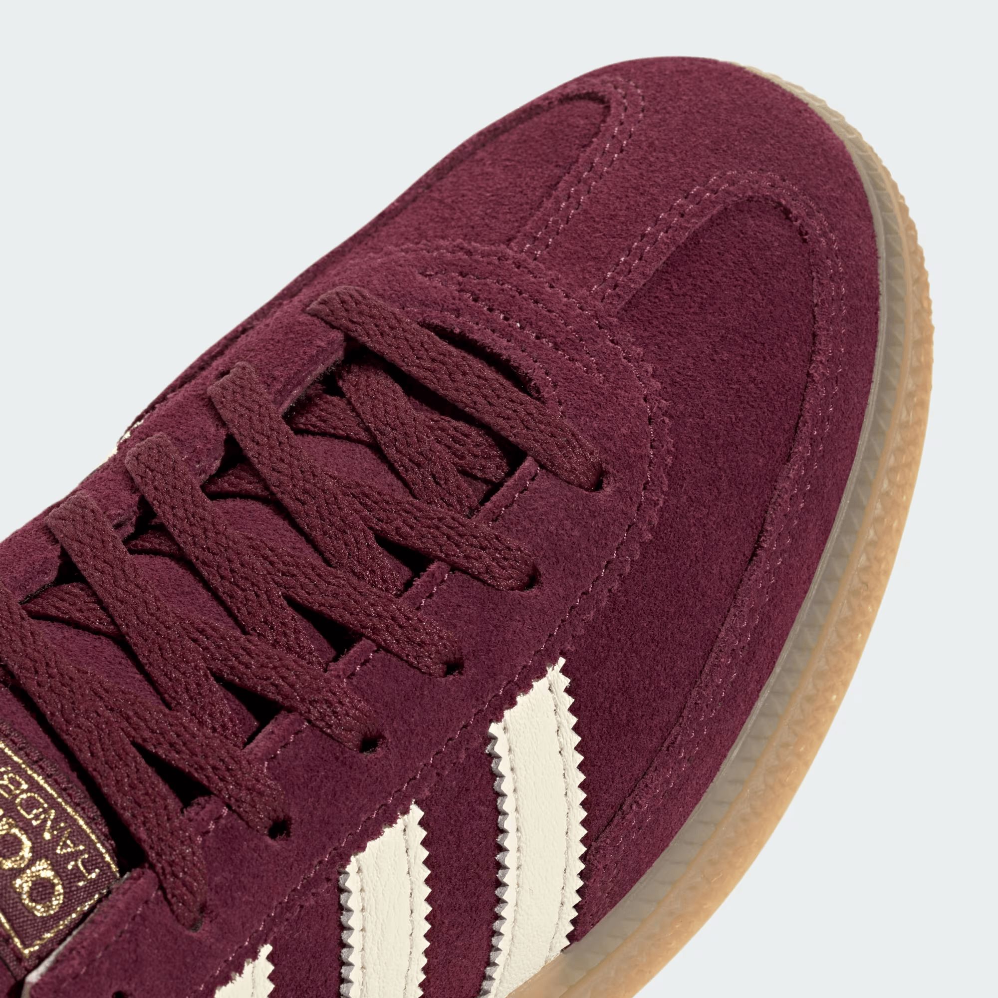 Adidas Sneakers Donna Handball Spezial JP8726 Maroon Cream White Gold Metallic