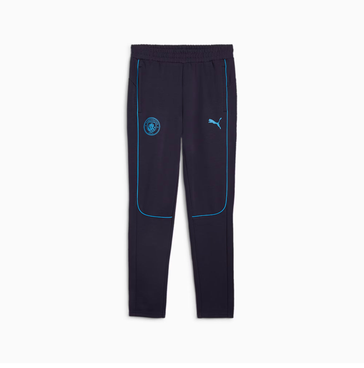 Puma Pantaloni Tuta Casual Pants MCFC Manchester City 2024/2025 Blue Navy
