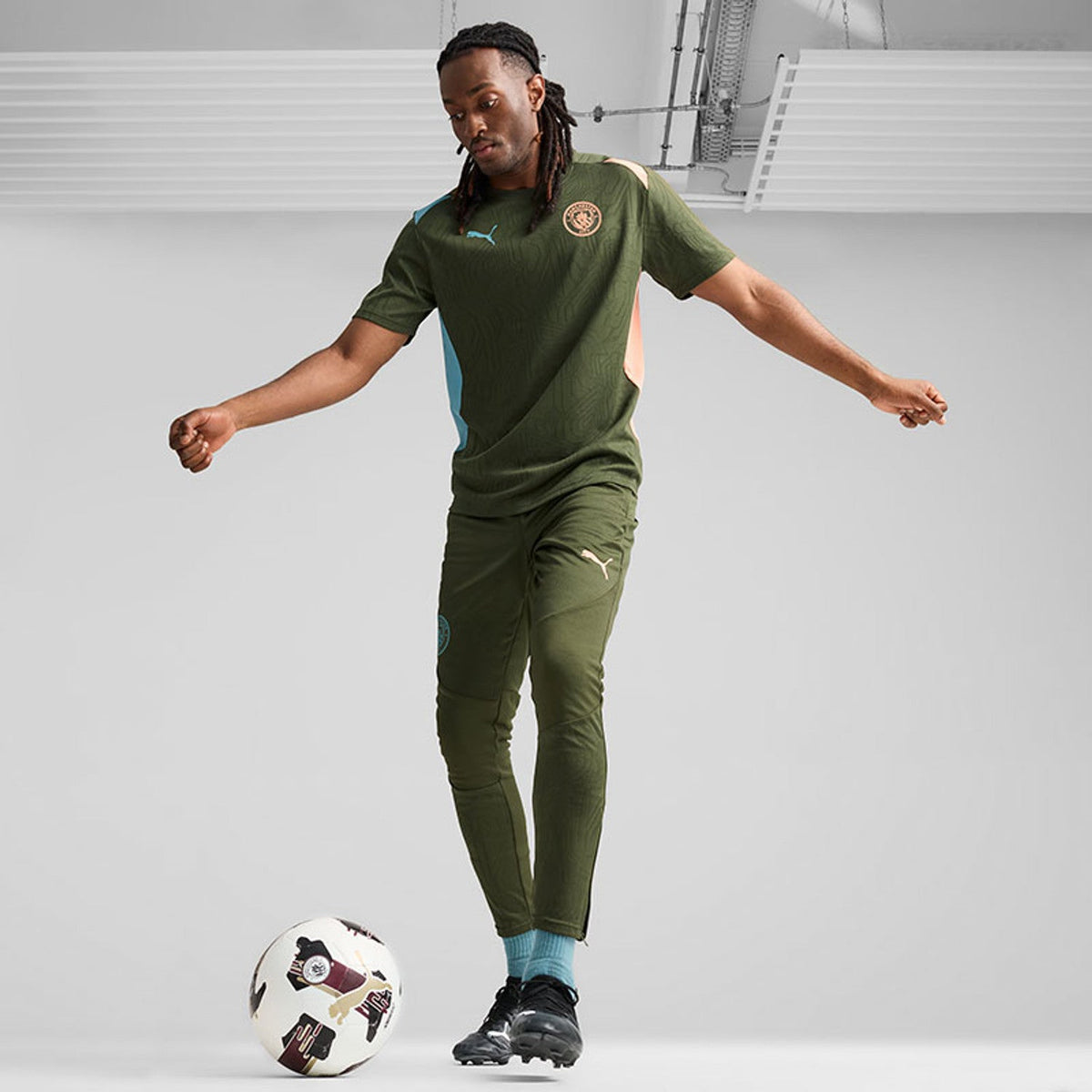Puma Pantaloni Training MCFC Manchester City 2024/2025 Myrtle