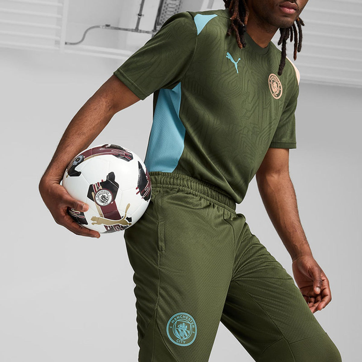 Puma Pantaloni Training MCFC Manchester City 2024/2025 Myrtle