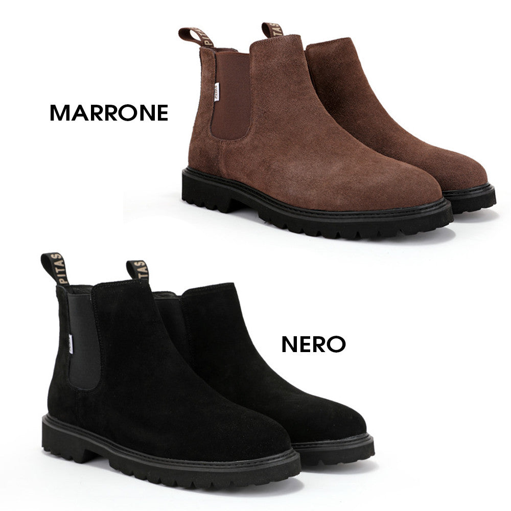 Pitas Stivaletto Tom in Camoscio