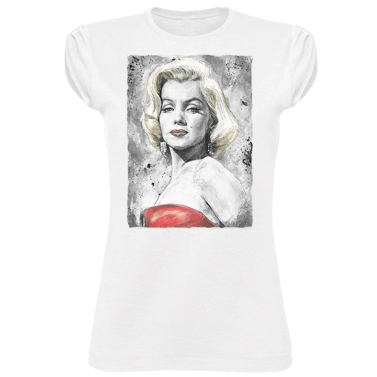 Marilyn Monroe T-Shirt Donna | Urban Slub Cotone Bio