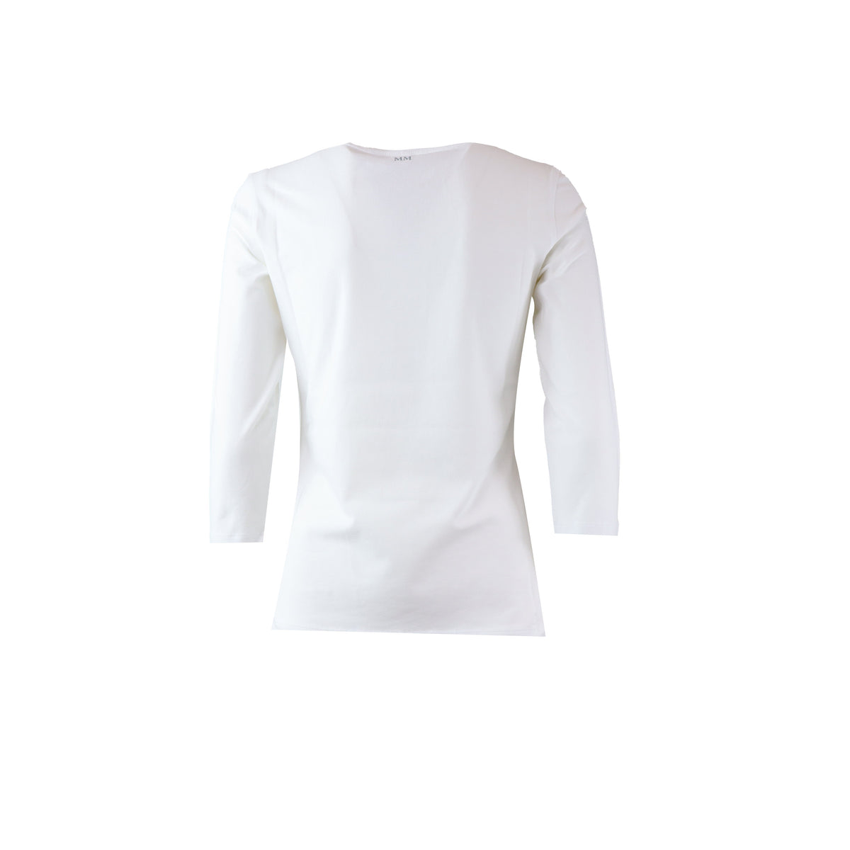 MAGLIA OBLIQUA BIANCA