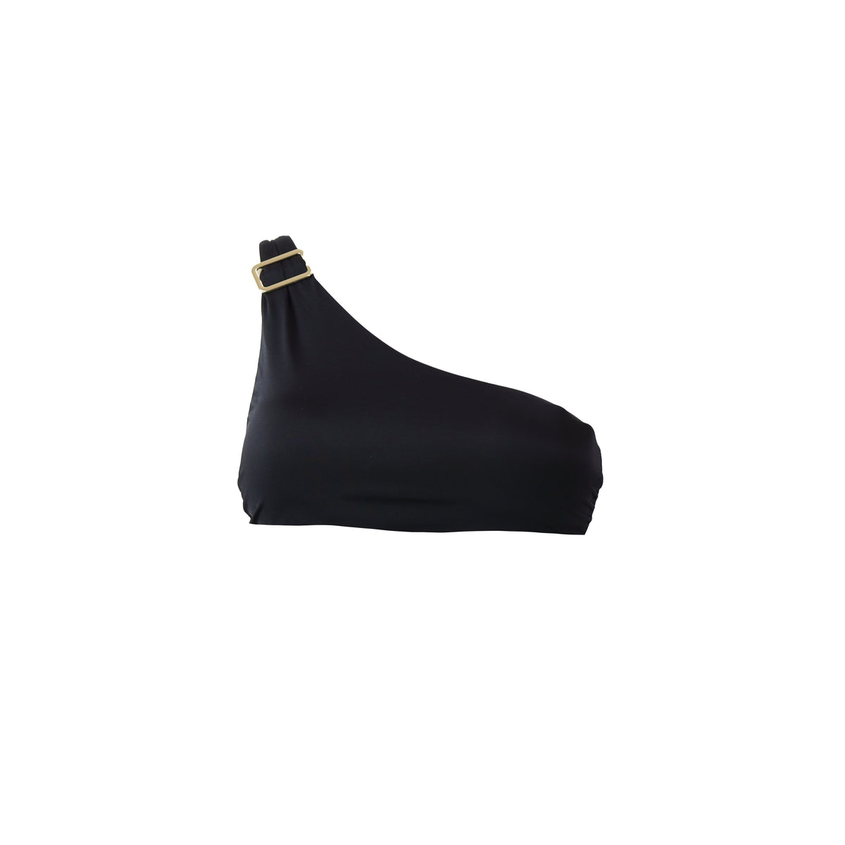 TOP MARE ALISIA MONOSPALLA NERO