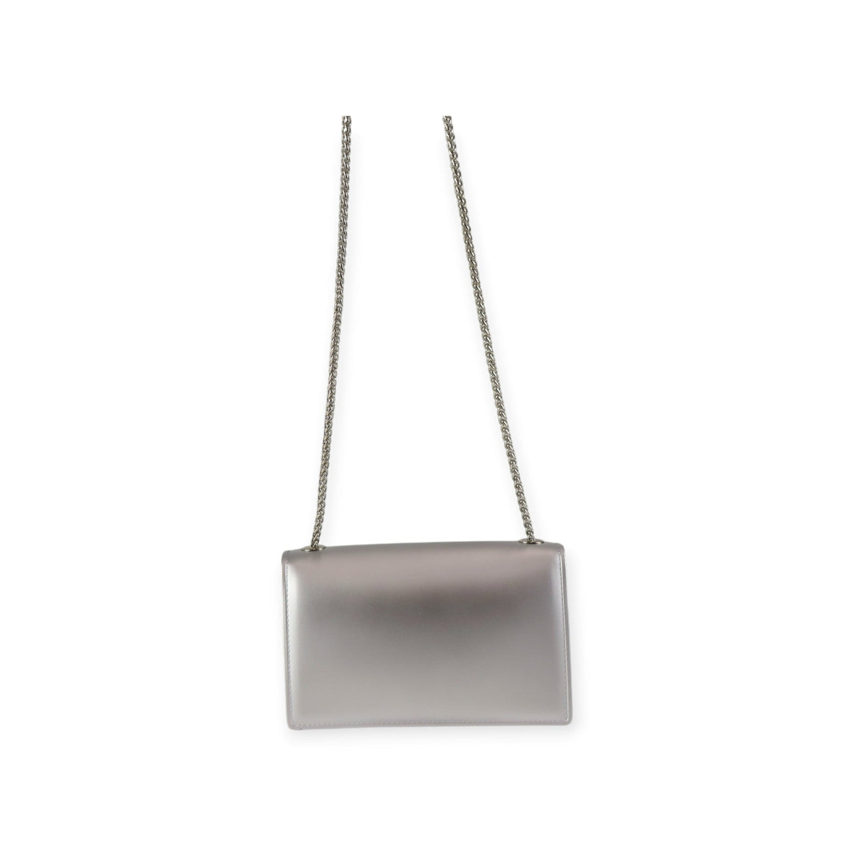 BORSA A TRACOLLA SUPER MID ARGENTO
