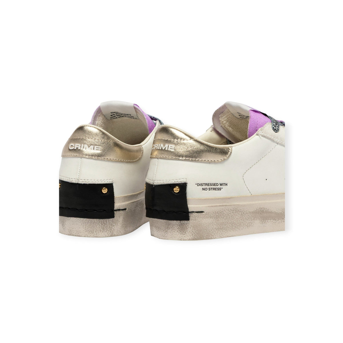 SNEAKERS DISTRESSED BIANCA