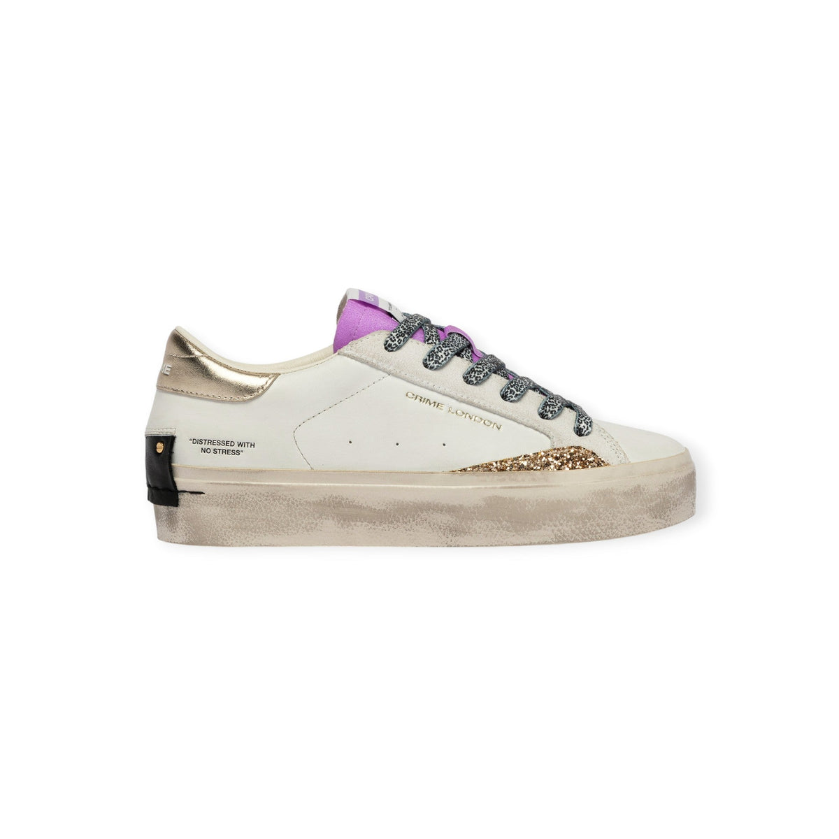 SNEAKERS DISTRESSED BIANCA