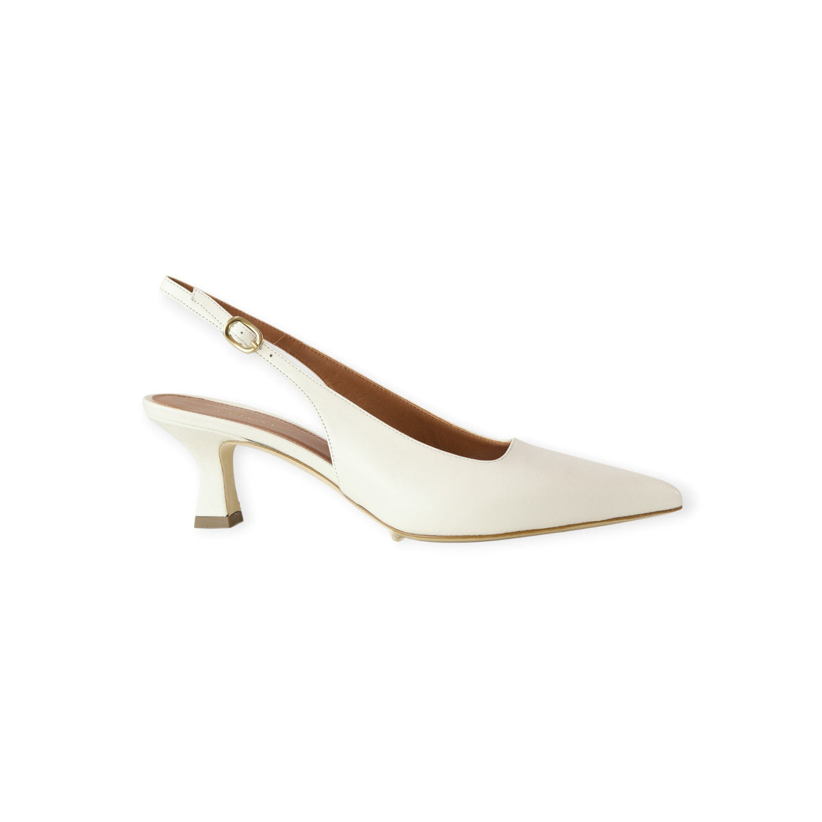 SLINGBACK TINA OFF WHITE