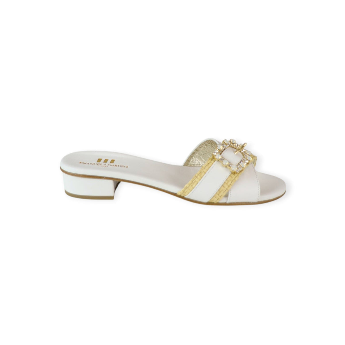 SANDALO FLAT BIANCO