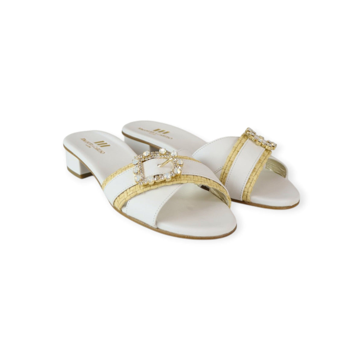 SANDALO FLAT BIANCO