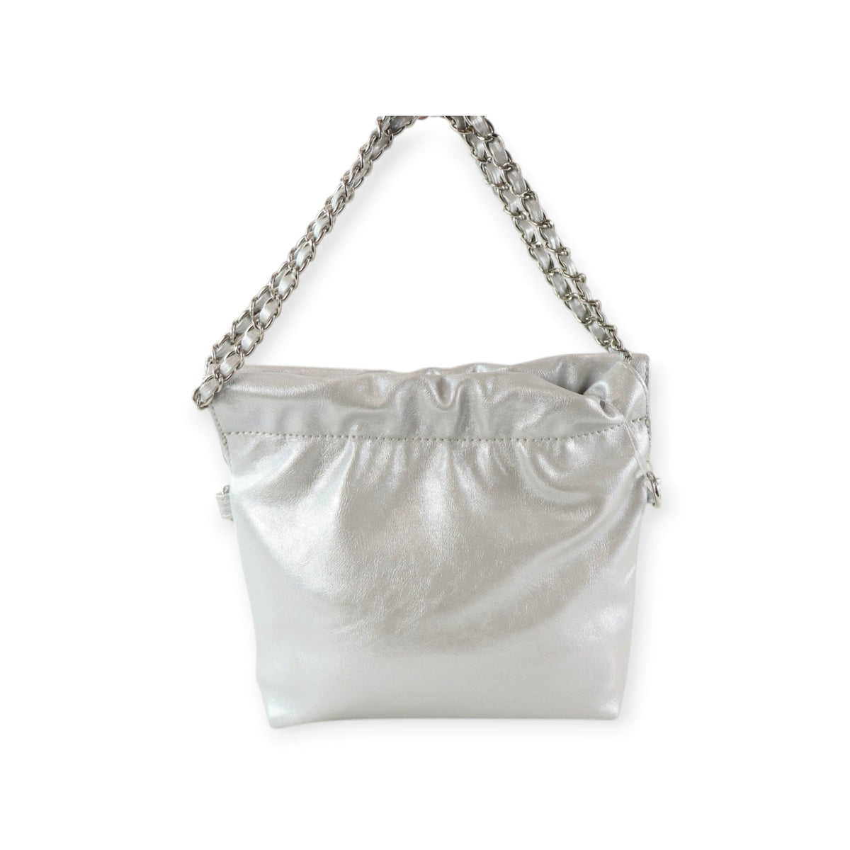 BORSA A SACCHETTO AVA ARGENTO