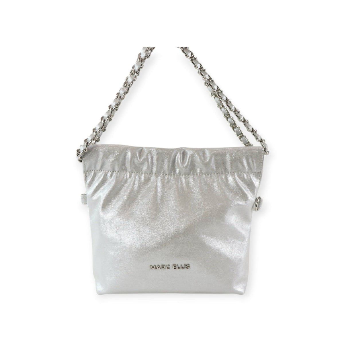 BORSA A SACCHETTO AVA ARGENTO