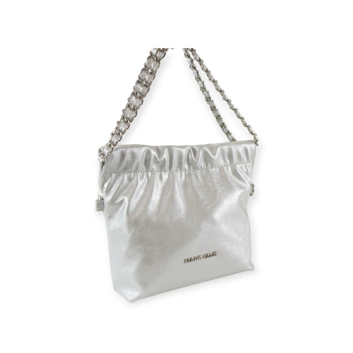 BORSA A SACCHETTO AVA ARGENTO