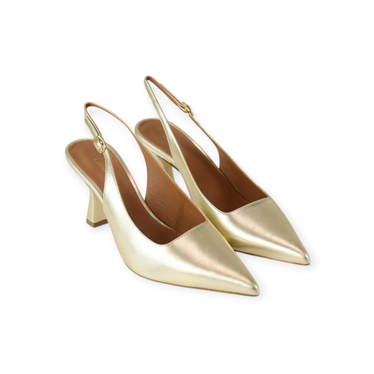 SLINGBACK MARIA PLATINO