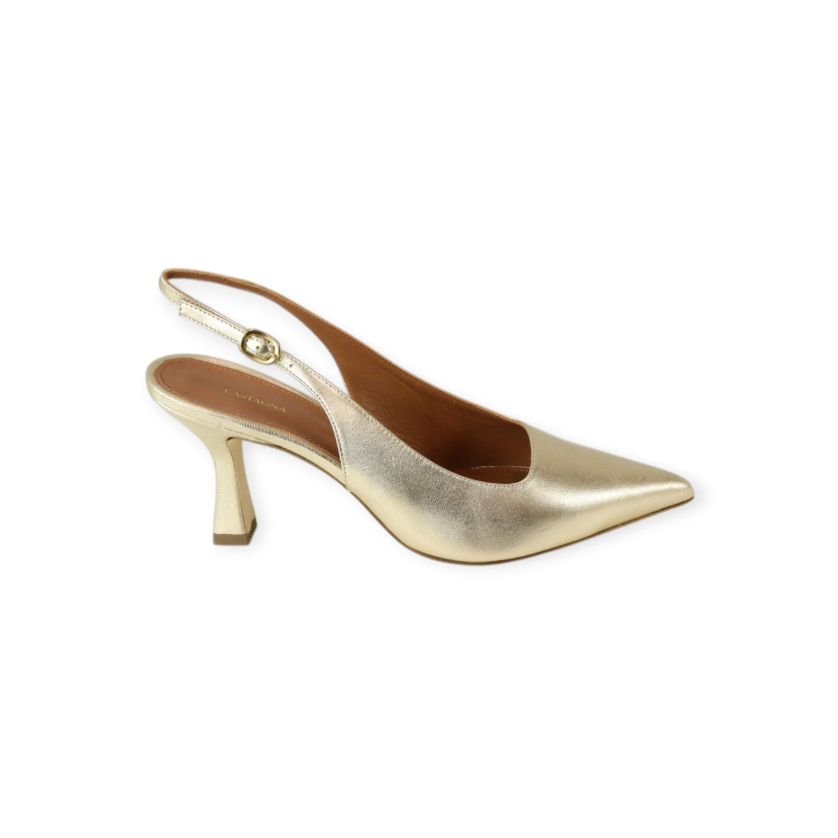 SLINGBACK MARIA PLATINO