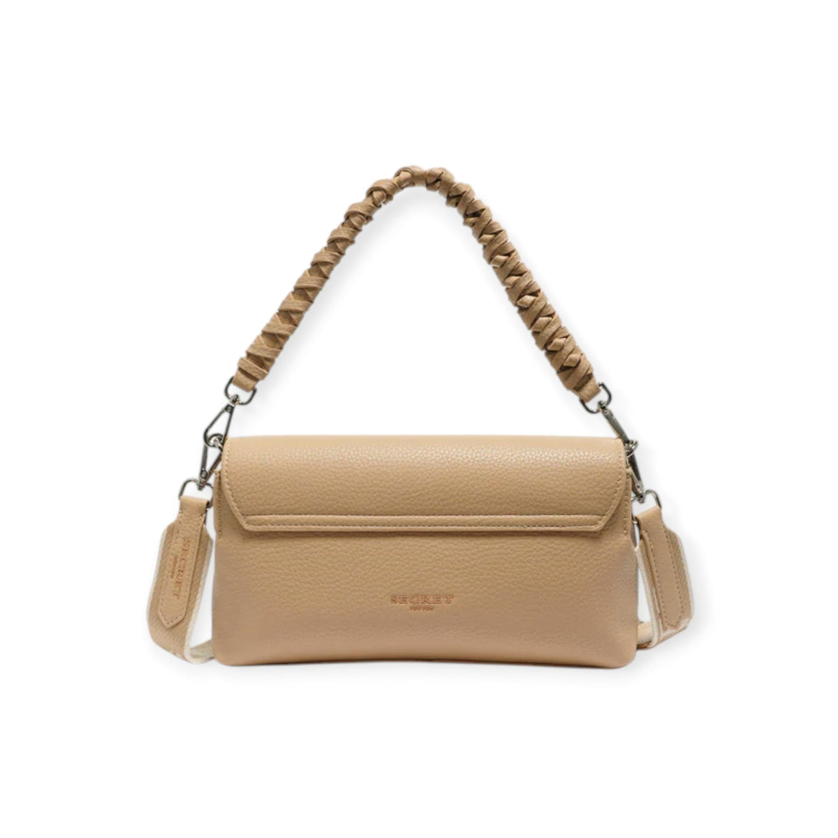 CLUTCH QUINY SMALL BEIGE