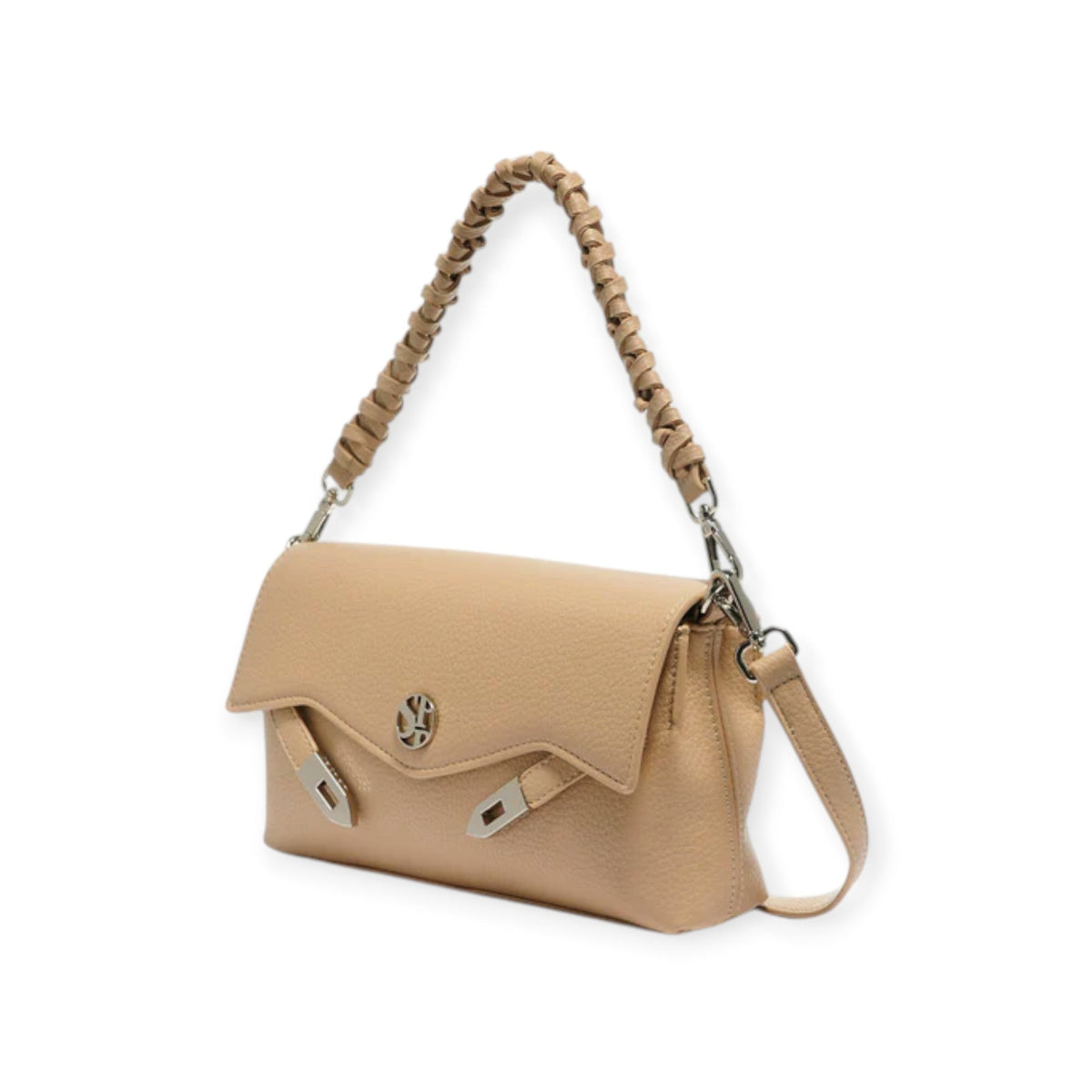 CLUTCH QUINY SMALL BEIGE