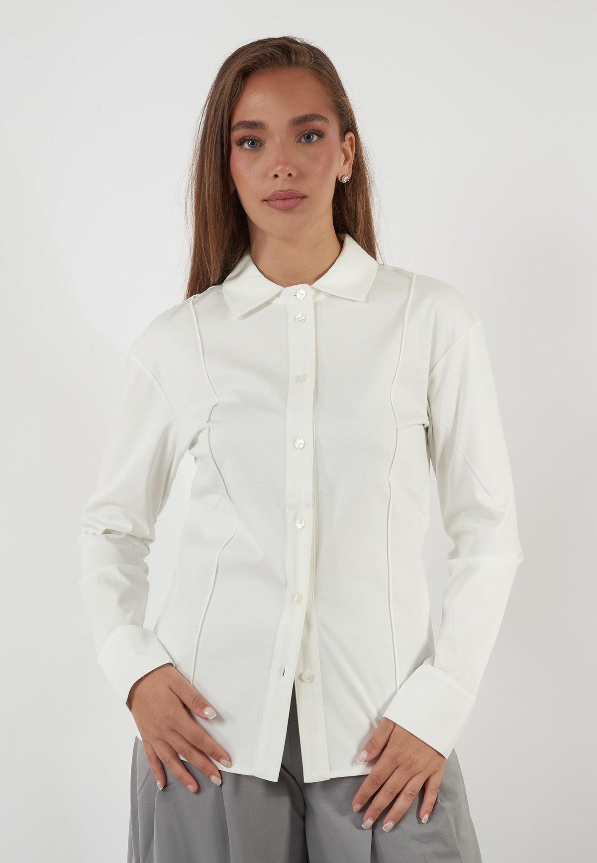 CAMICIA BALENIO AVORIO
