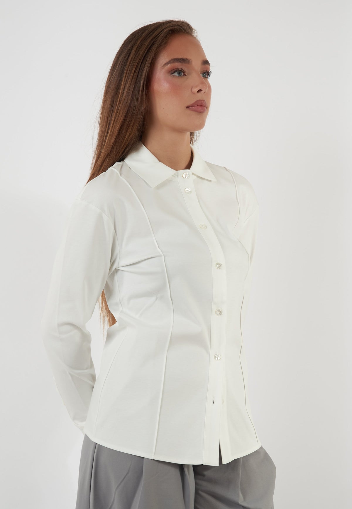 CAMICIA BALENIO AVORIO