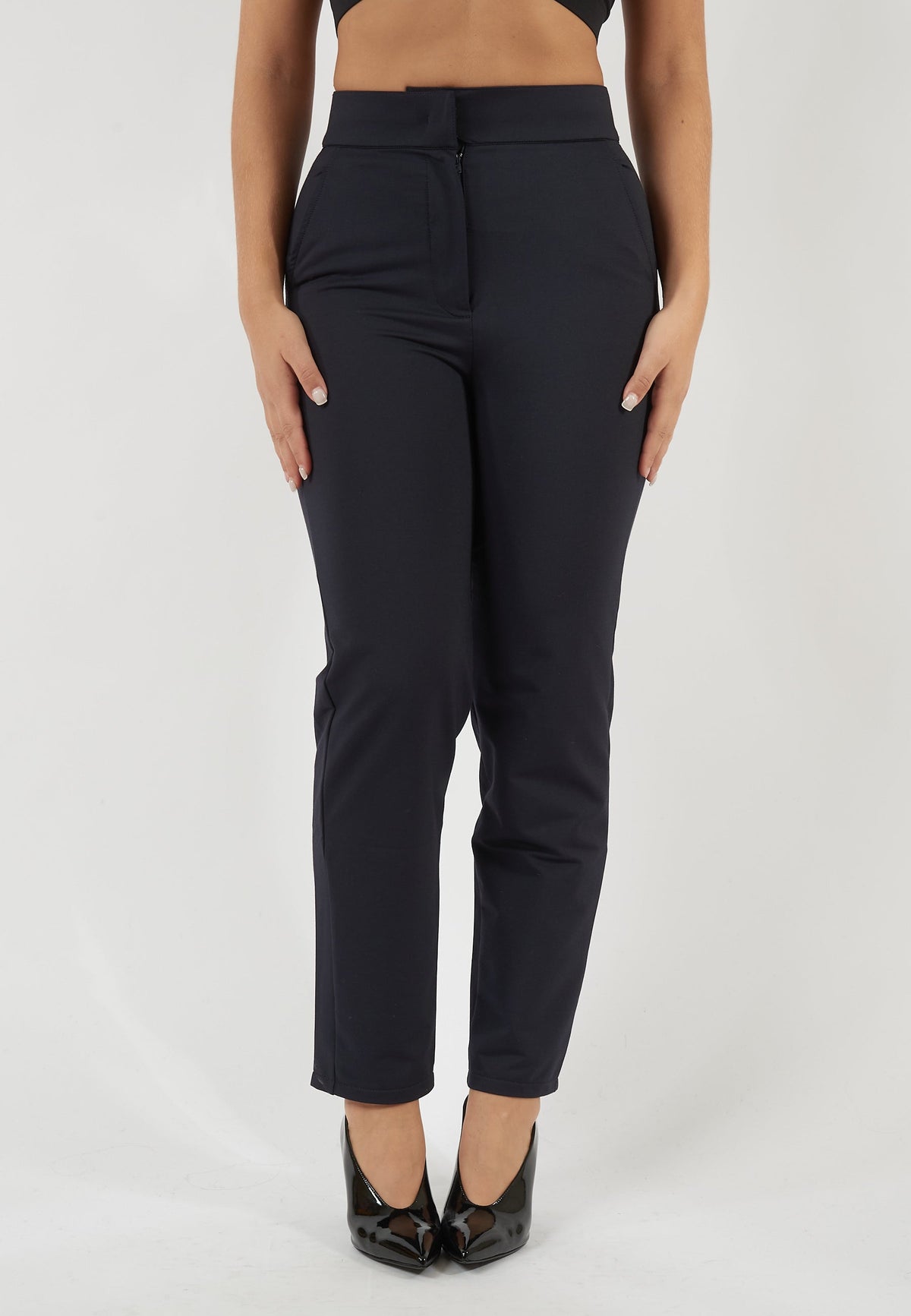PANTALONE GRANA BLU SCURO