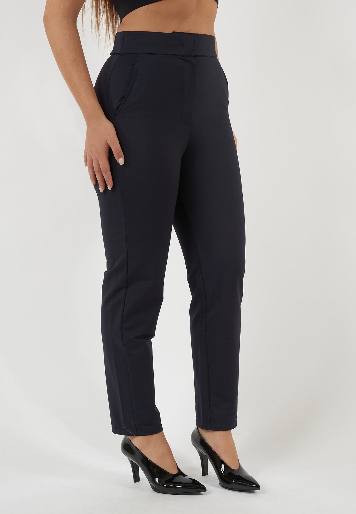 PANTALONE GRANA BLU SCURO
