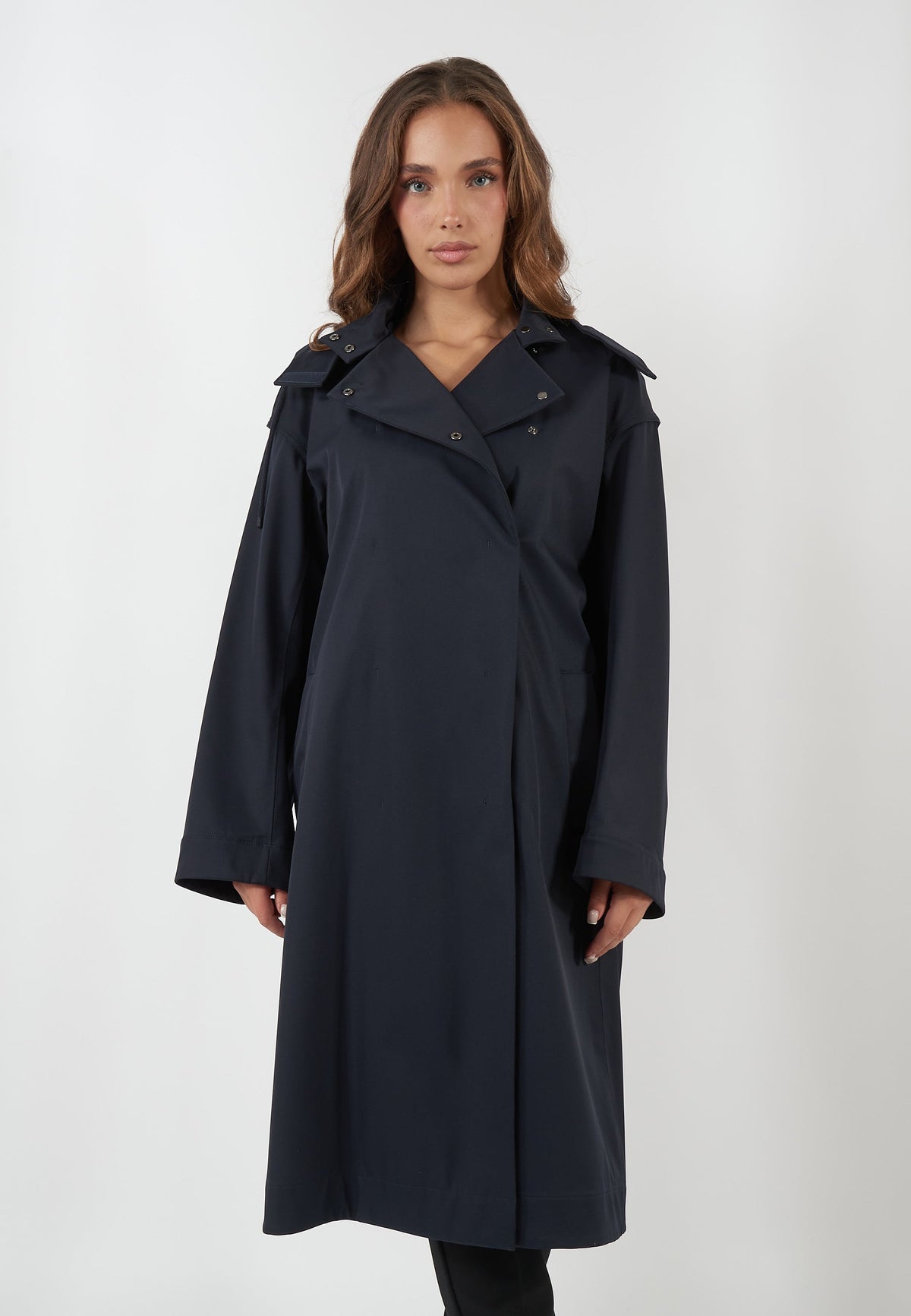 TRENCH UTILITA BLU
