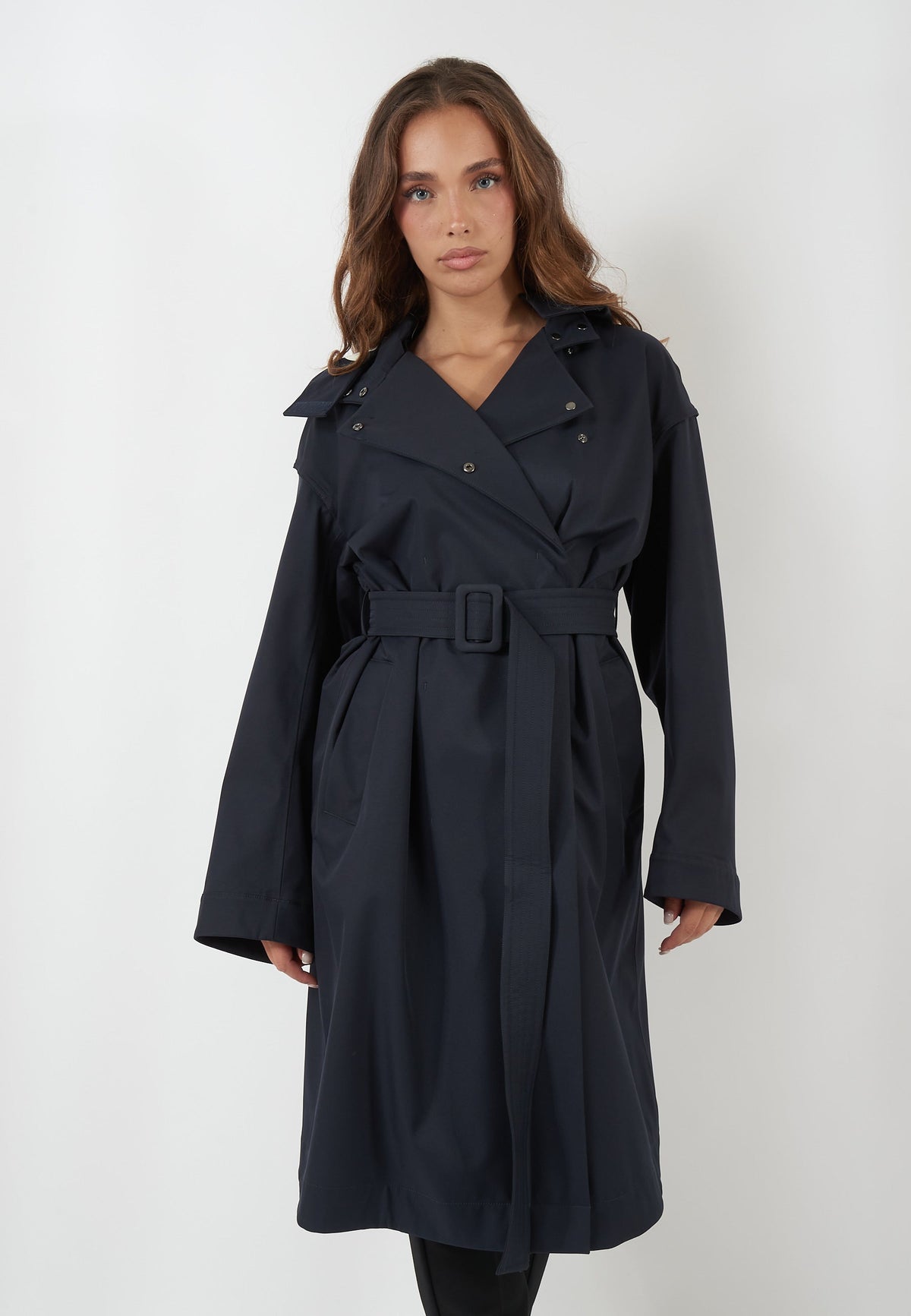 TRENCH UTILITA BLU