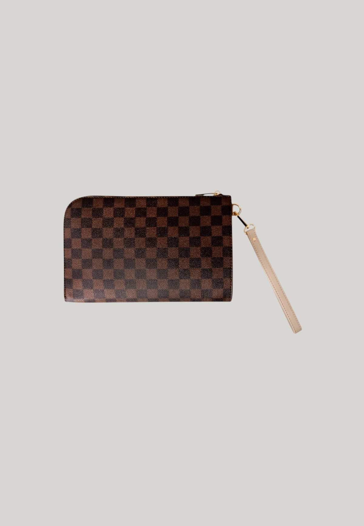 POCHETTE PIATTA MARRONE