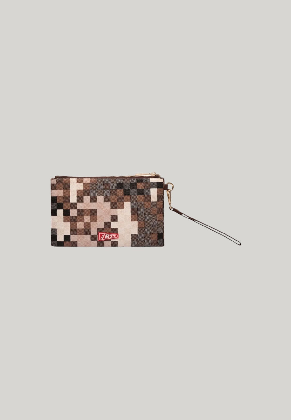 POCHETTE PIATTA MARRONE