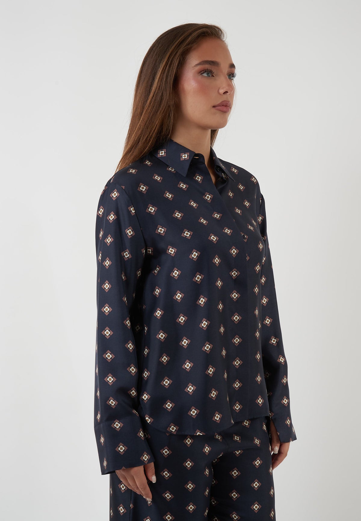 CAMICIA DISCO BLU A FANTASIA