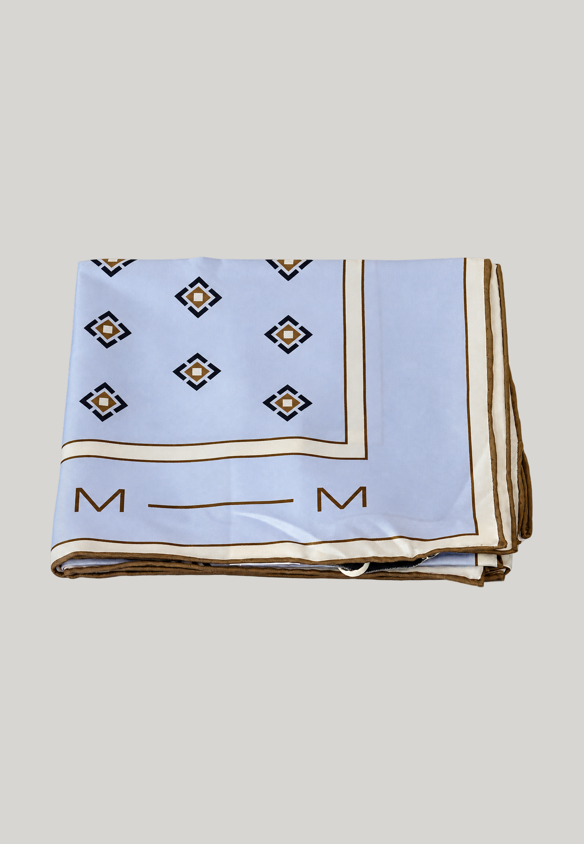 FOULARD PALMI AZZURRO