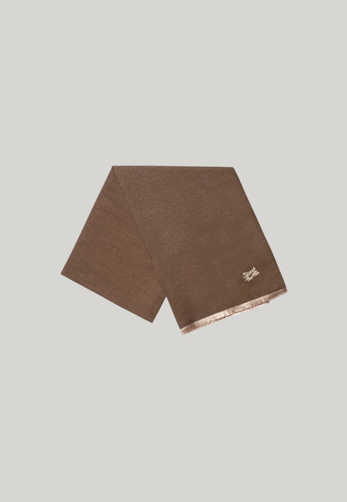 SCIARPA MARYLIN MARRONE E BEIGE