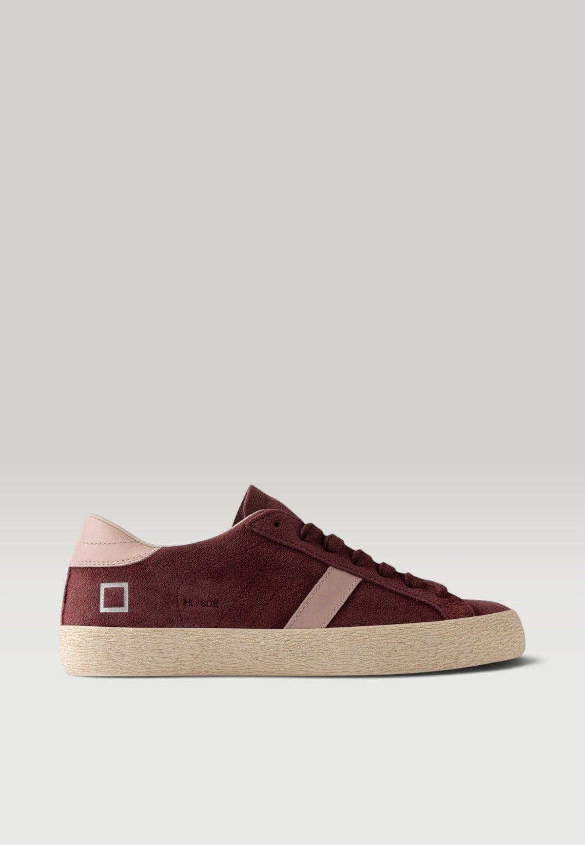 SNEAKERS HILL LOW BORDEAUX