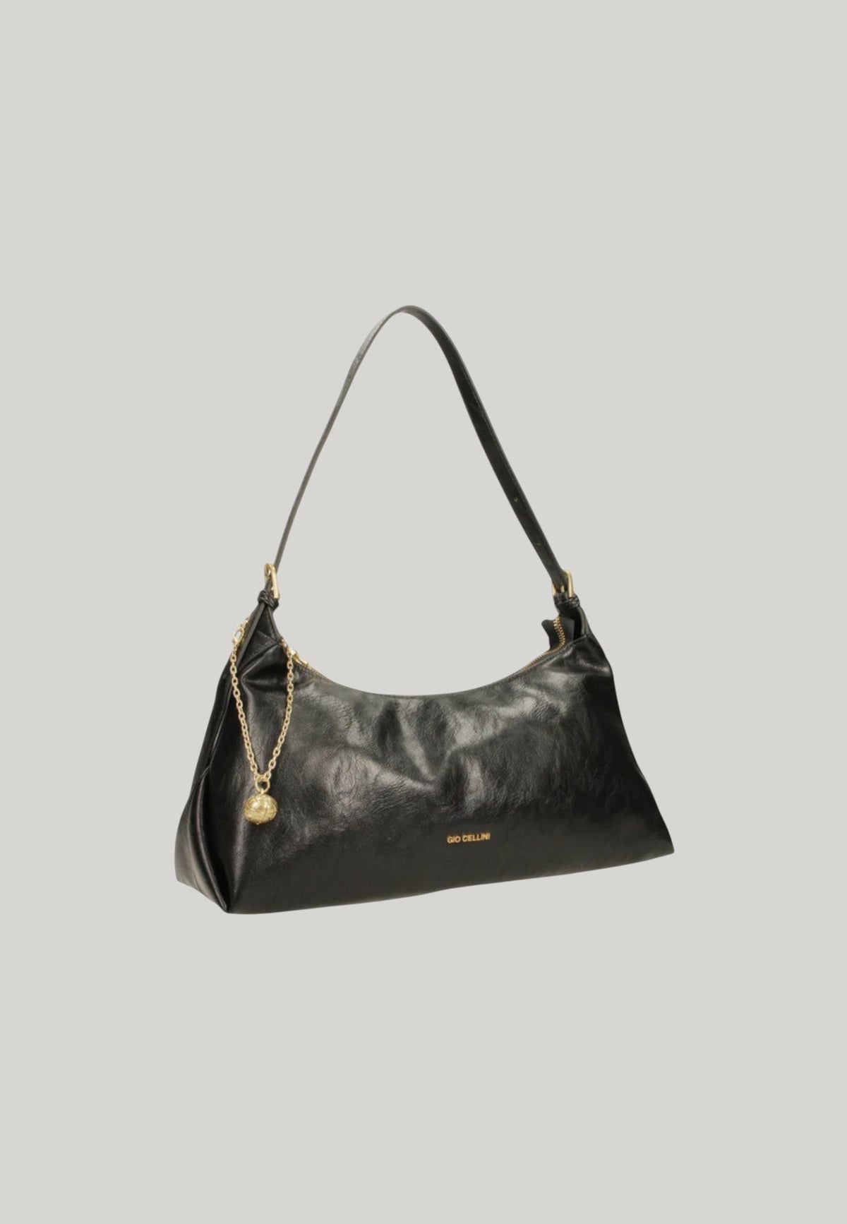 BORSA A MEZZALUNA NERA