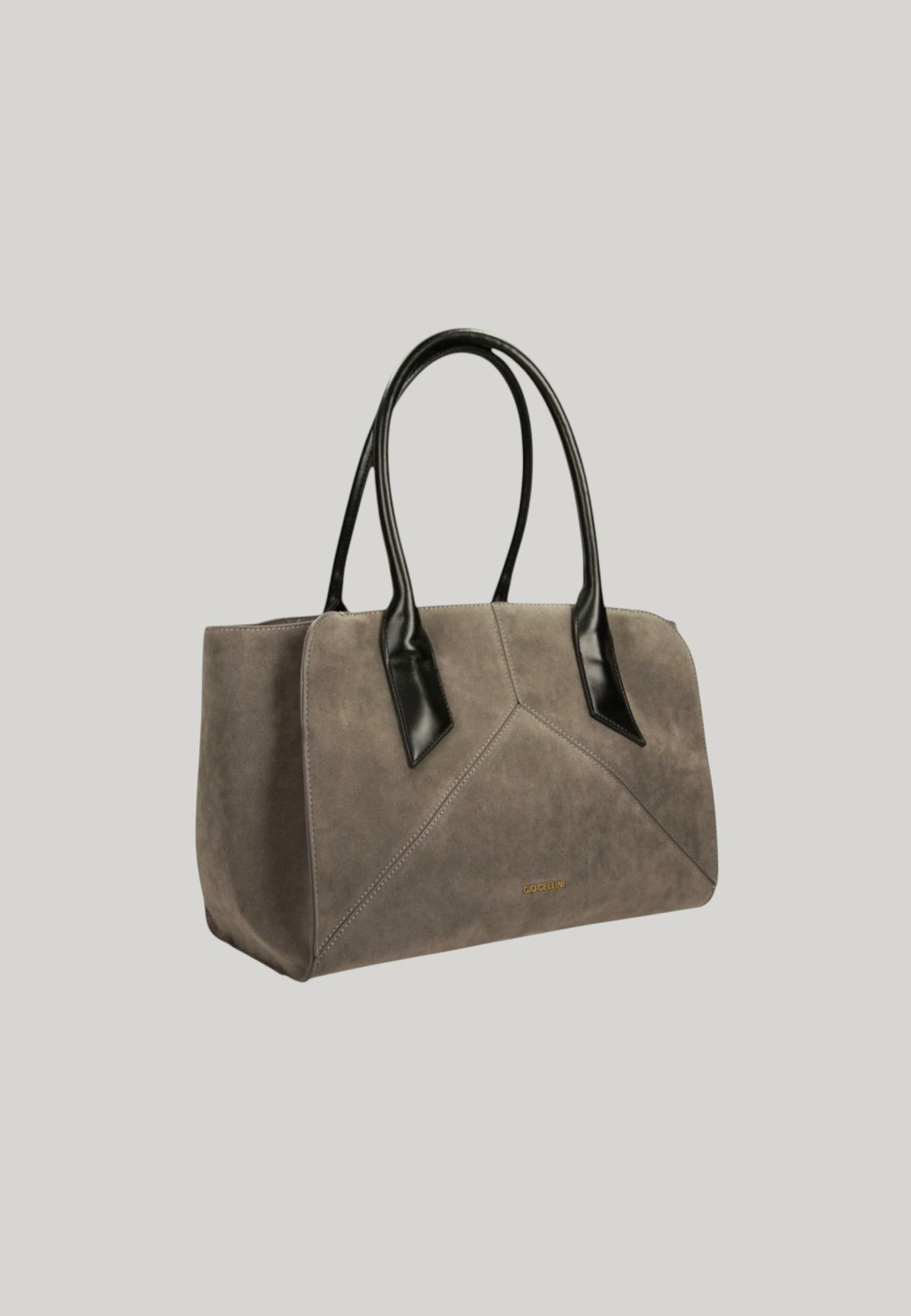 BORSA A SPALLA GRIGIA