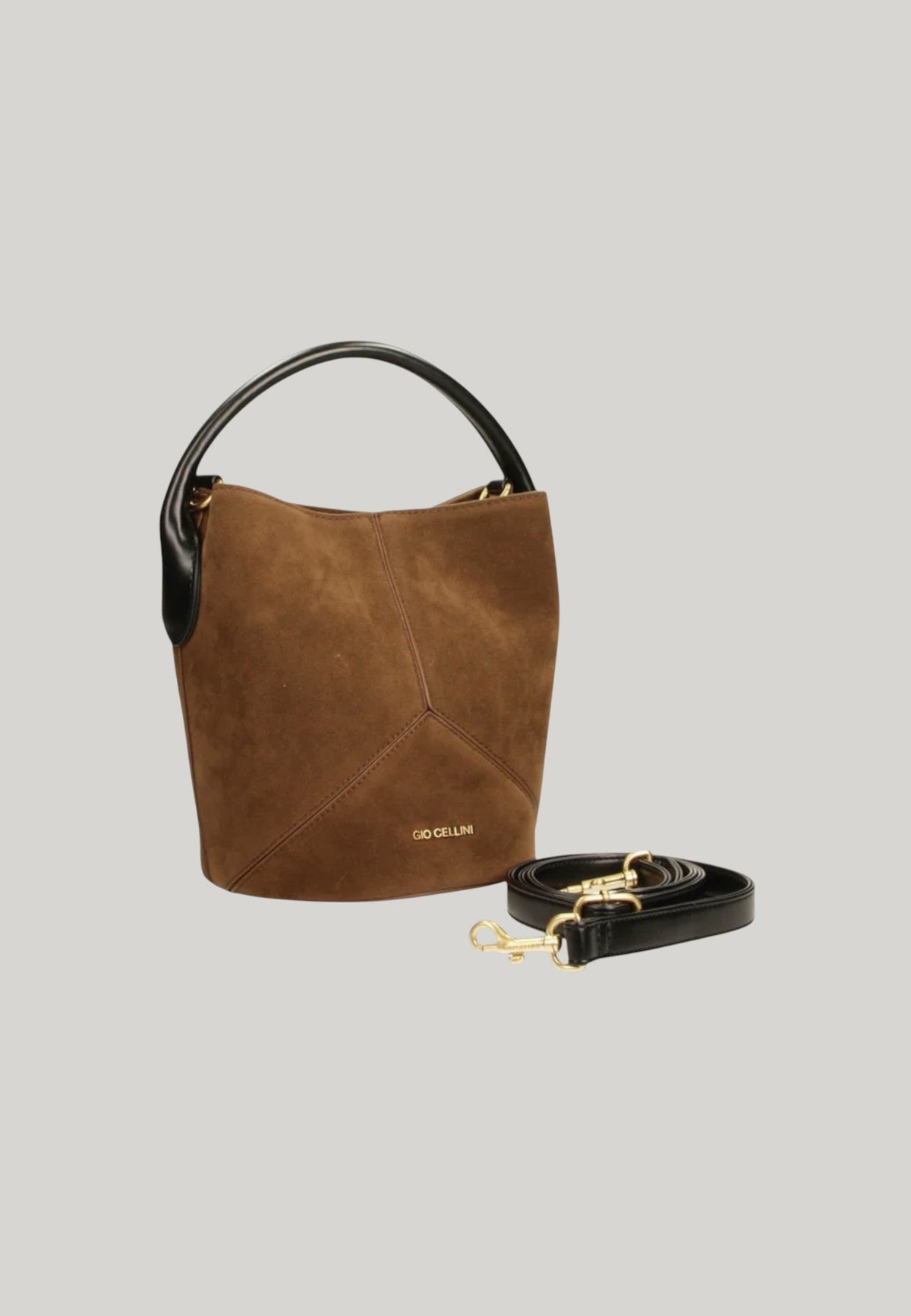BORSA A SECCHIELLO MARRONE
