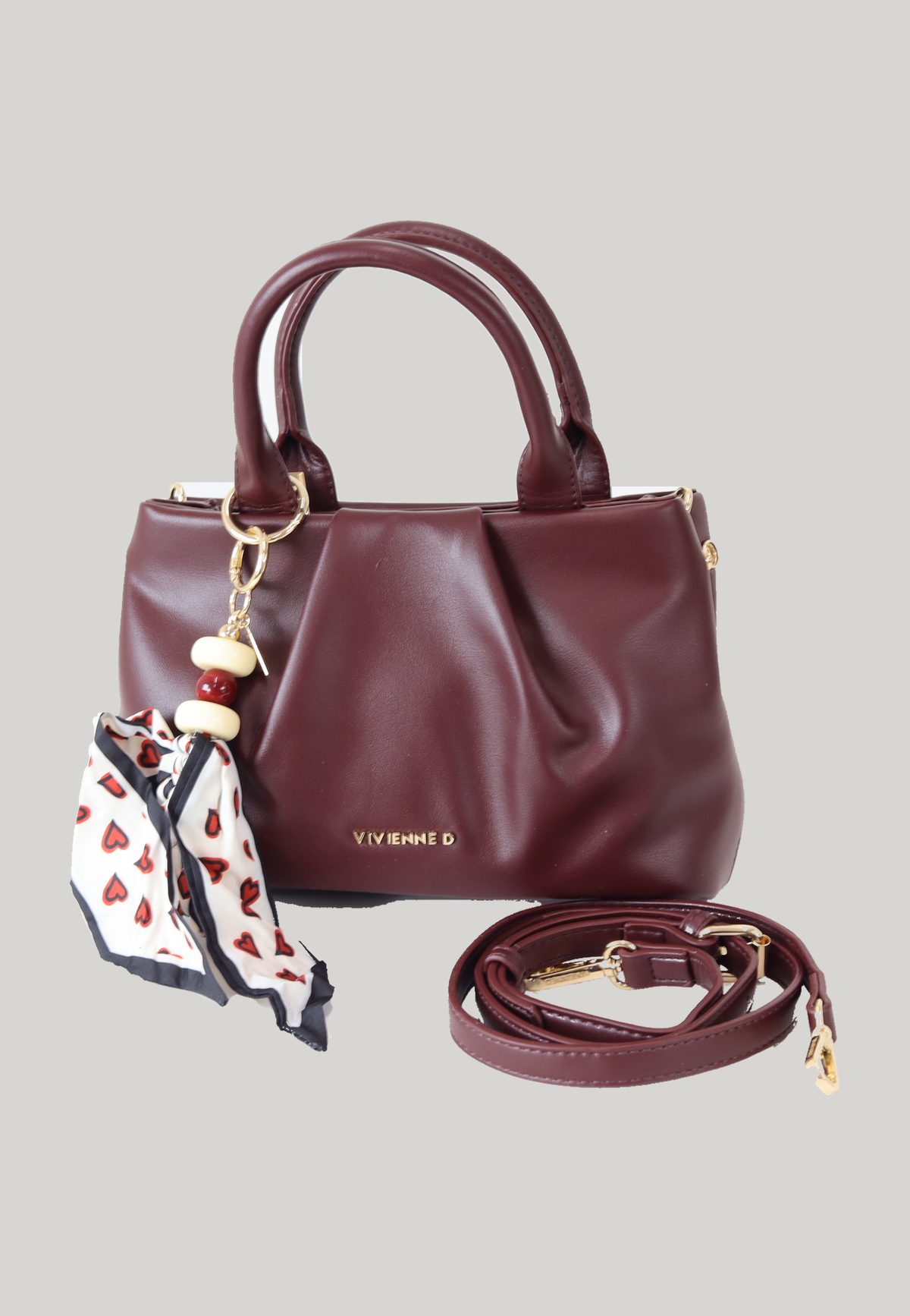 BORSA A MANO EMMA BORDEAUX