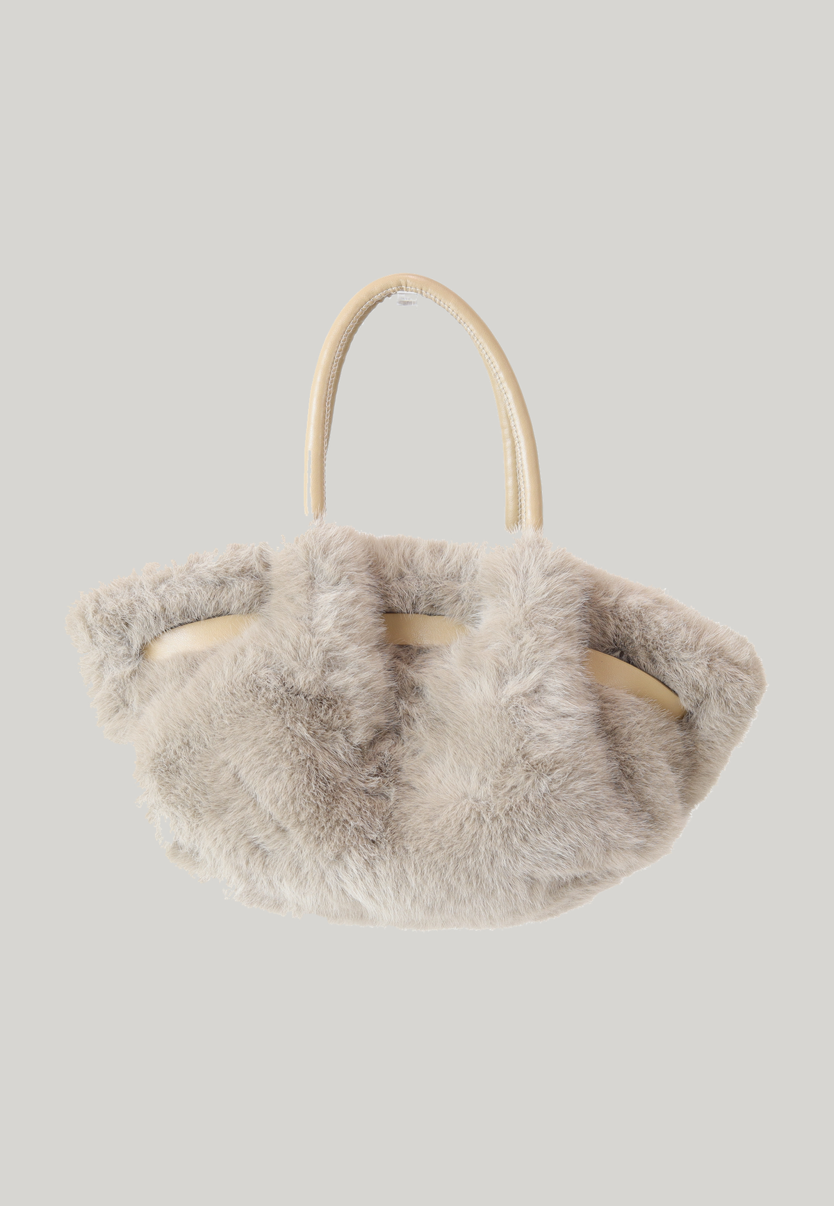 BORSA A MANO BEIGE