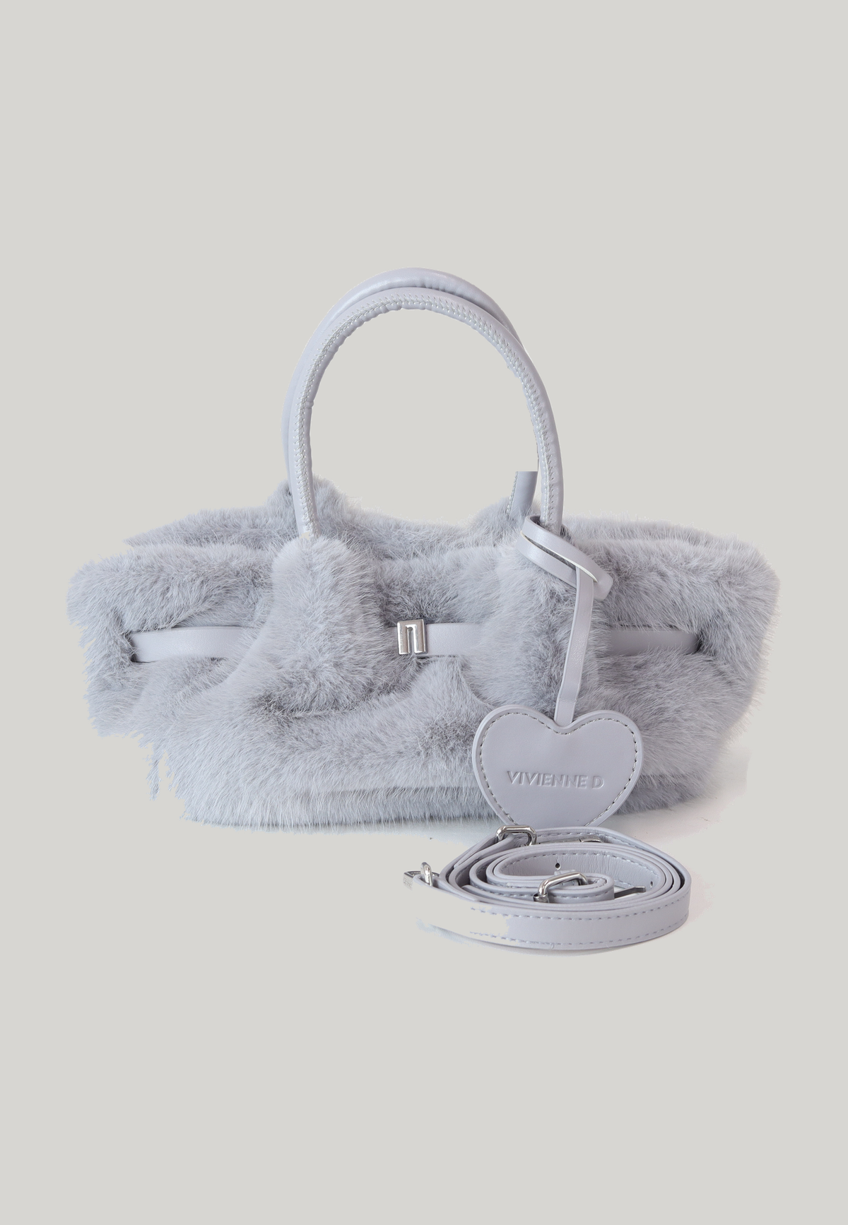 BORSA A MANO GRIGIA