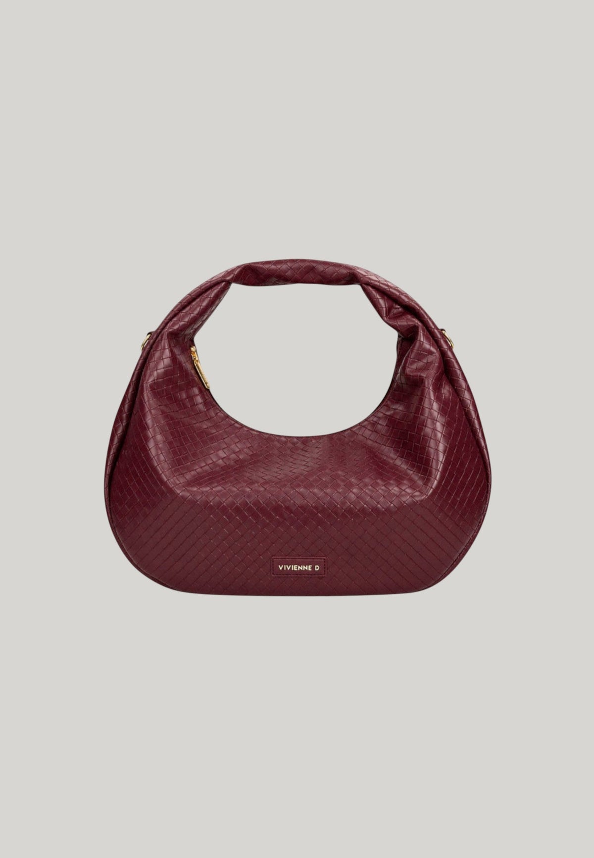 BORSA A SPALLA JULIA BORDEAUX