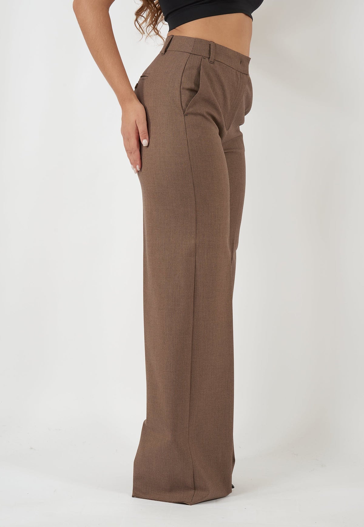 PANTALONE MOLO MARRONE
