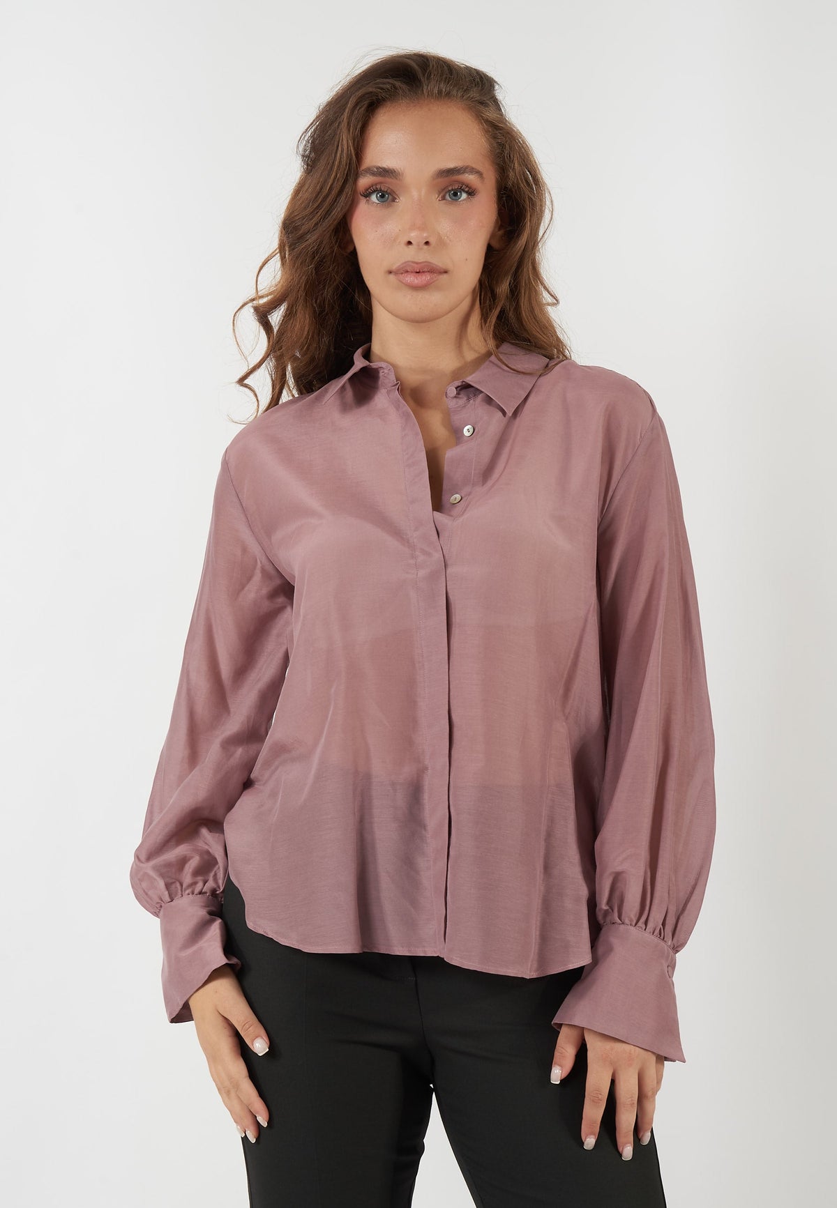 CAMICIA ASTI ROSA MALVA
