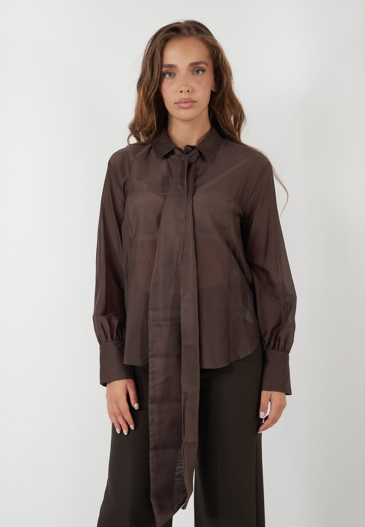 CAMICIA ASTI MARRONE