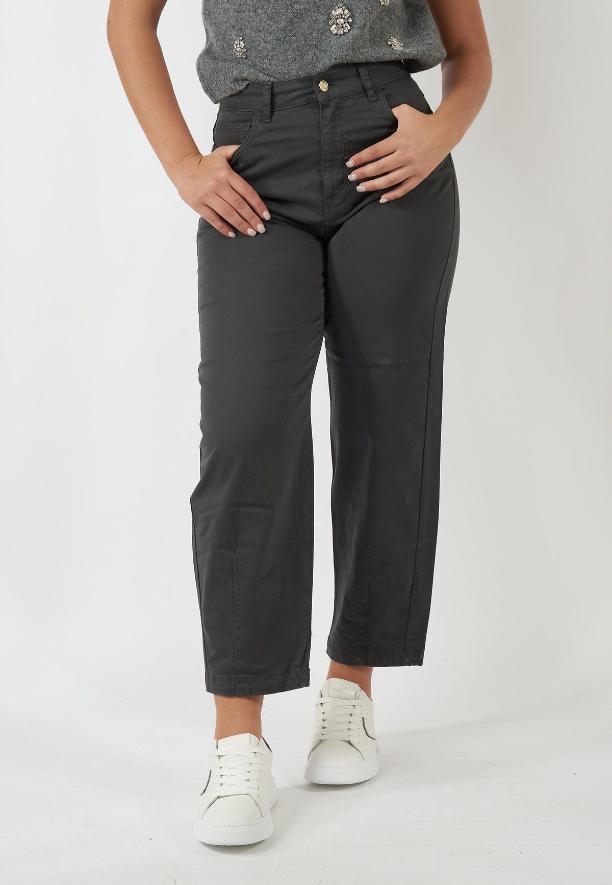 PANTALONE LIZA GRIGIO