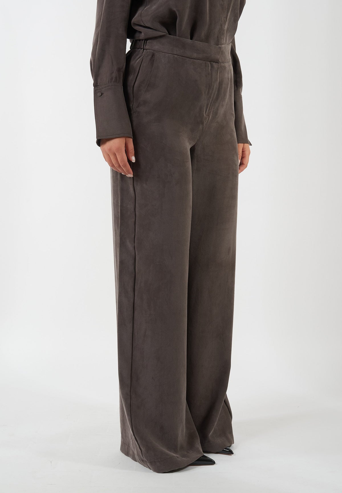 PANTALONE QUINTO MARRONE